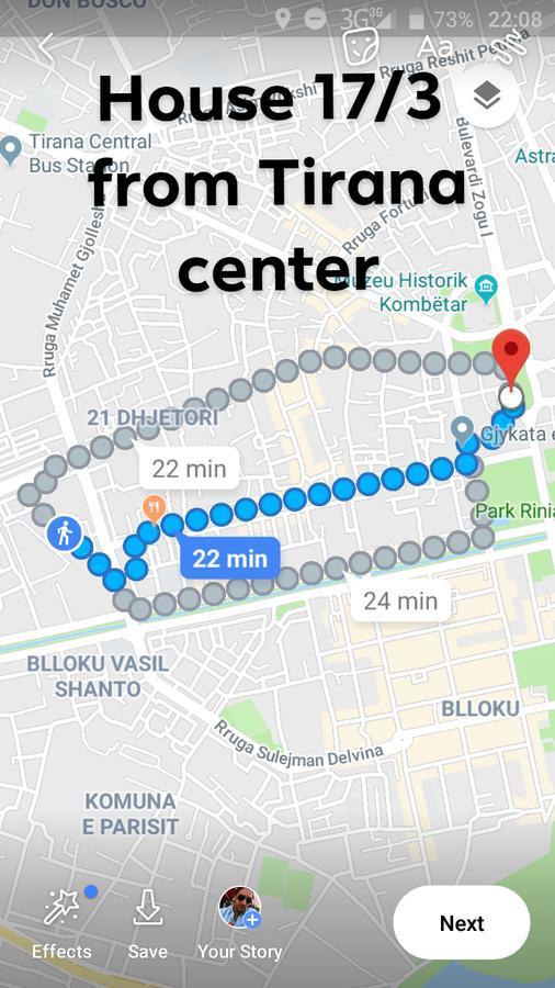 Private Flat In House 17 Privatunterkunft Tirana
